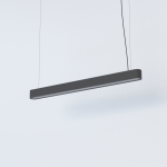 Nowodvorski SOFT LED 90X6 Sufitowa Wisząca Max moc 16W LED TUBE T8  Grafitowy 7535