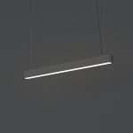 Nowodvorski SOFT LED 90X6 Sufitowa Wisząca Max moc 16W LED TUBE T8  Grafitowy 7535