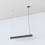 Nowodvorski SOFT LED 90X6 Sufitowa Wisząca Max moc 16W LED TUBE T8  Grafitowy 7535