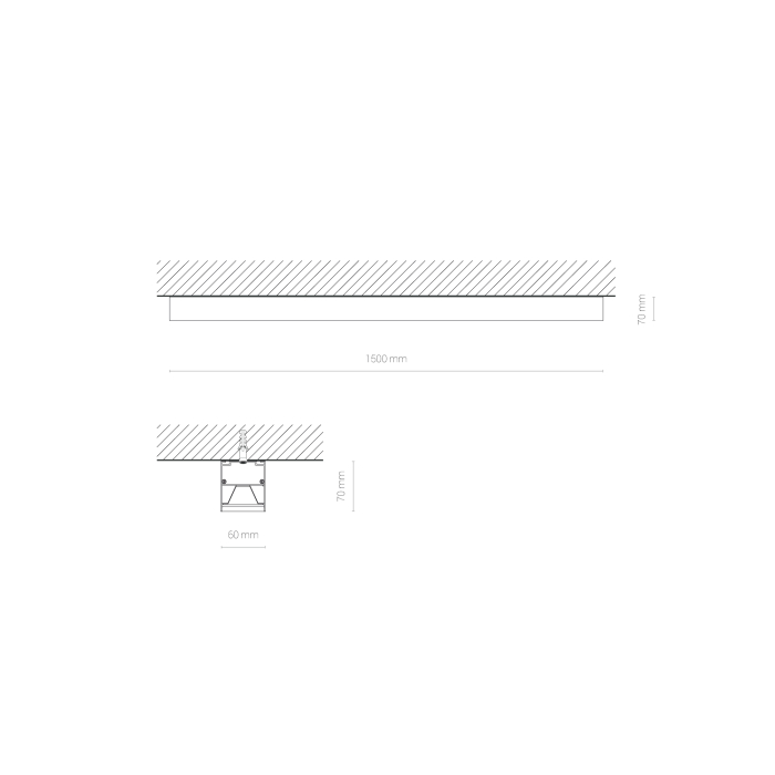 Nowodvorski CL HALL PRO LED Oświetlenie komercyjne Lampa LED Max moc 40W LED  Czarny 10206