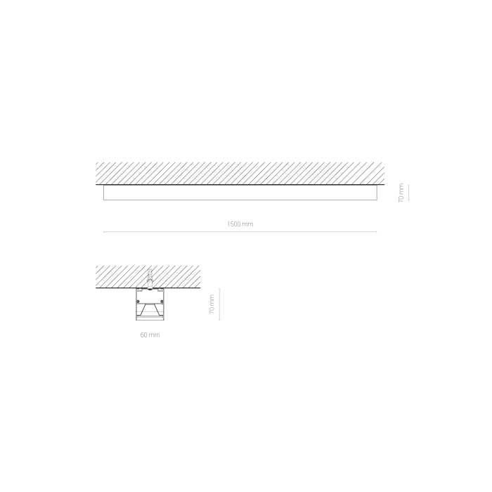 Nowodvorski CL OFFICE PRO LED 150 4000K Oświetlenie komercyjne Lampa LED Max moc 40W LED  Biały 10216