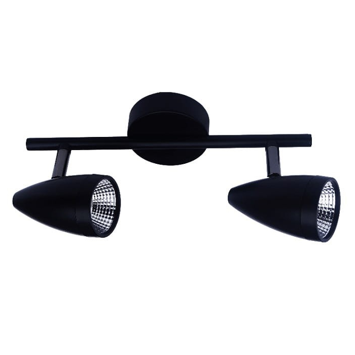 Light Prestige Cortino LED 2x5W czarny LP-2638/2W