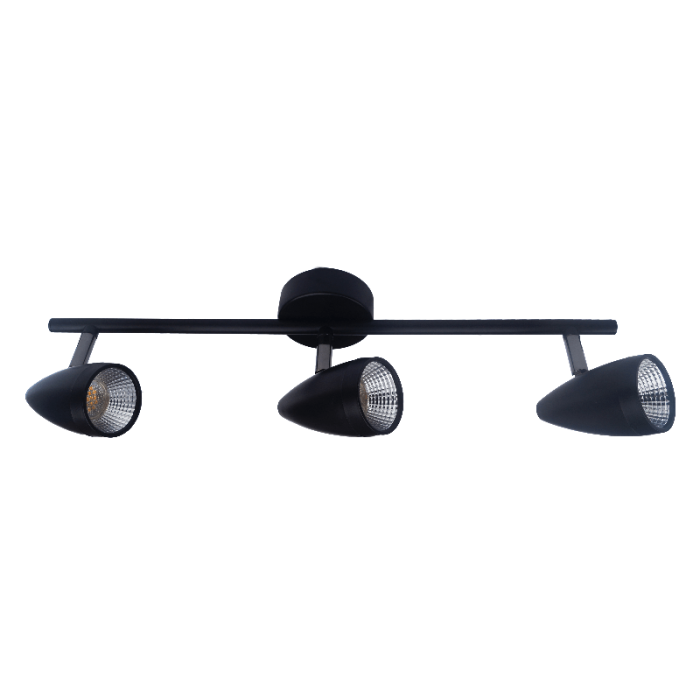 Light Prestige Cortino LED 3x5W czarny LP-2638/3W