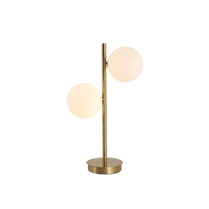 Light Prestige Dorado Biurkowa G9 2x40W złoty/biały LP-002/2T