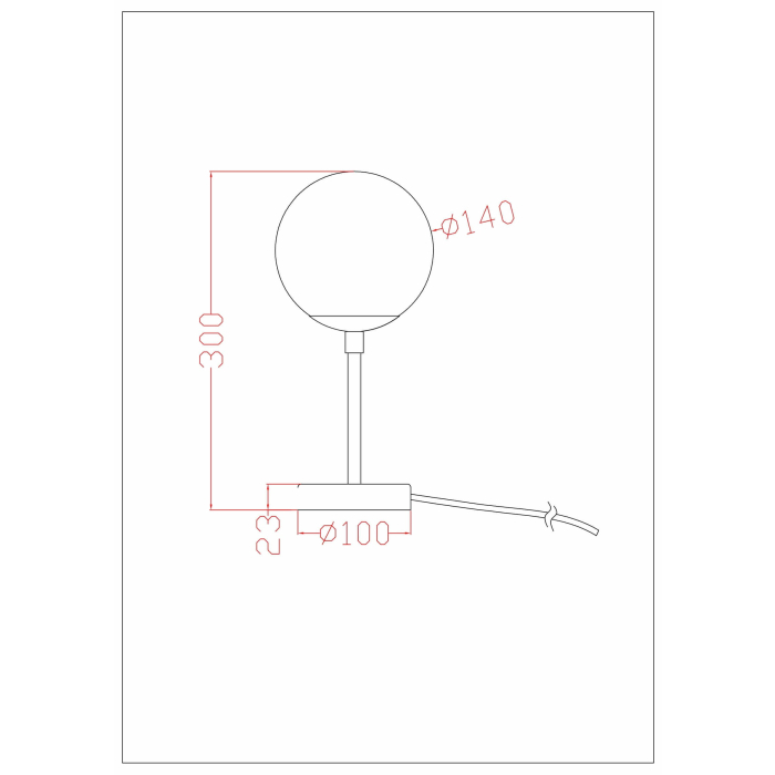 Light Prestige Dorado Biurkowa E14 1x40W czarny/biały LP-002/1T S BK