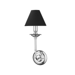 Light Prestige Glamour Kinkiet E14 1x40W srebrny/czarny LP-979/1W