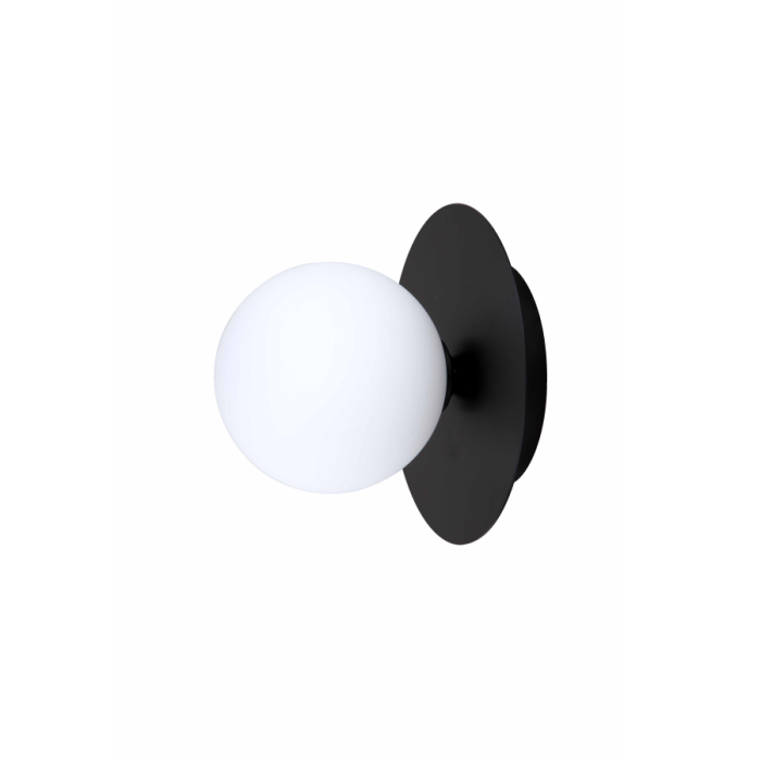 Light Prestige Roma Kinkiet G9 1x5W czarny/biały LP-1345/1W BK