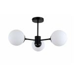 Light Prestige Roma Lampa wisząca E14 3x40W czarny/biały LP-1345/3P BK