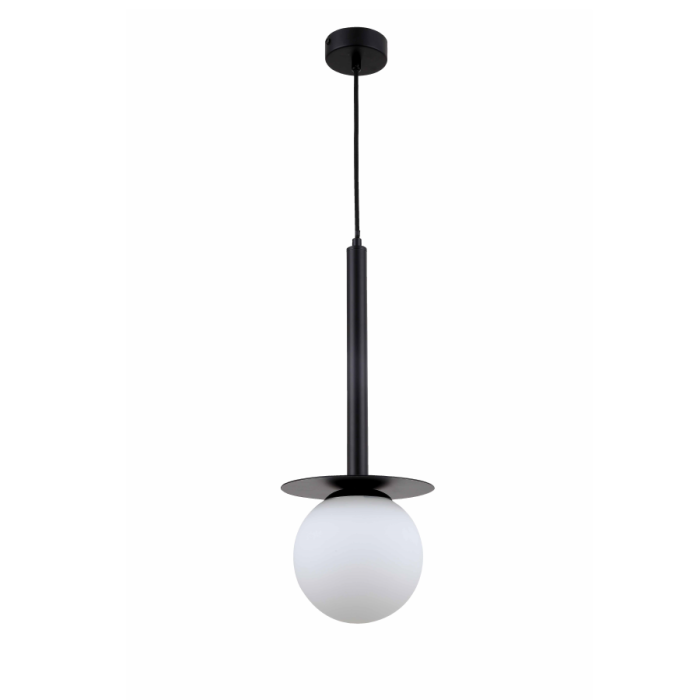 Light Prestige Roma Lampa wisząca E14 1x40W czarny/biały LP-1345/1P BK