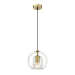 Light Prestige Arette Lampa wisząca E27 1x40W transparentny/złoty LP-133/1P
