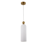 Light Prestige Piega Lampa wisząca E14 1x40W biały/złoty LP-939/1P white