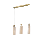 Light Prestige Piega Lampa wisząca E14 3x40W amber/złoty LP-939/3L amber