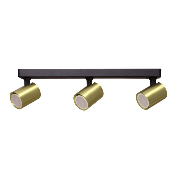 Light Prestige Snow 3 spot złoty LP-731/3W GD 3xGU10 czarny/złoty