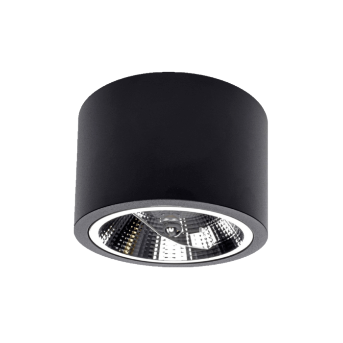 Light Prestige Camino oprawa natynkowa czarna LP-1101/1SM BK 1xQR111 czarny