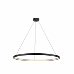 Light Prestige Ring lampa wisząca duża czarna 3000K LP-909/1P L BK 1xLED czarny