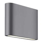 Light Prestige Sapri kinkiet antracyt IP54 LP-1556/1W ANTR 2xLED antracyt