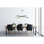 Light Prestige Halifax lampa wisząca czarna LP-940/2P 4BK 2xLED czarny