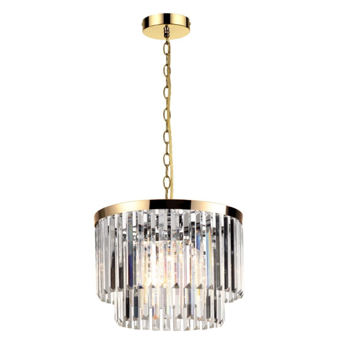 Light Prestige Vetro lampa wisząca antyczne złoto LP-2910/5P AGD 5xE14 antyczne złoto