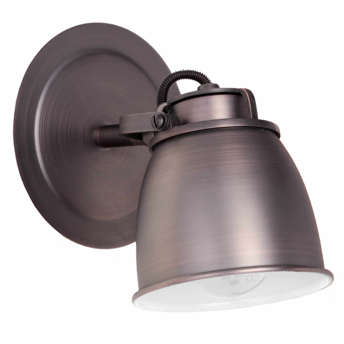 Light Prestige Tirano 1 kinkiet LP-151/1W 1xE14 miedziany