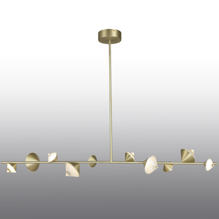 Step into Design Lampa wisząca CONE LED złota 130 cm