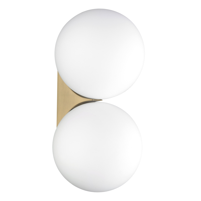 Step into Design Lampa ścienna DOT DOUBLE złota 30 cm