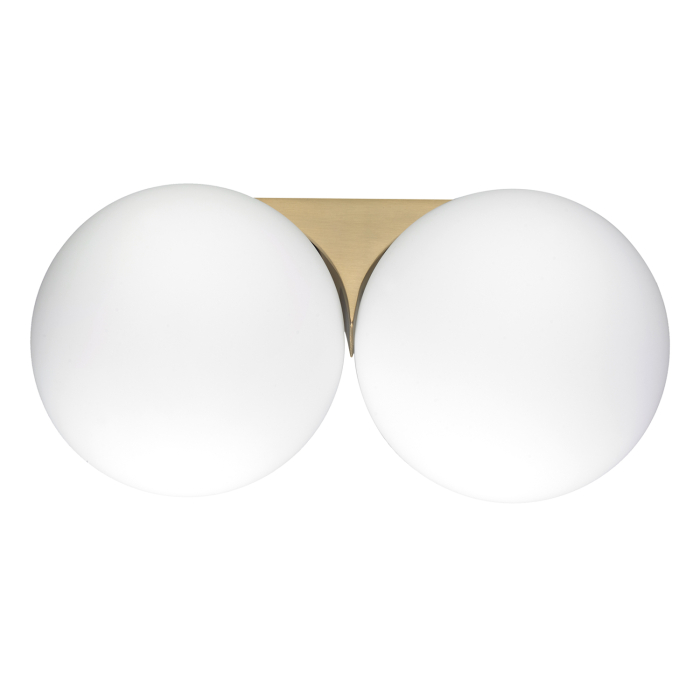 Step into Design Lampa ścienna DOT DOUBLE złota 30 cm