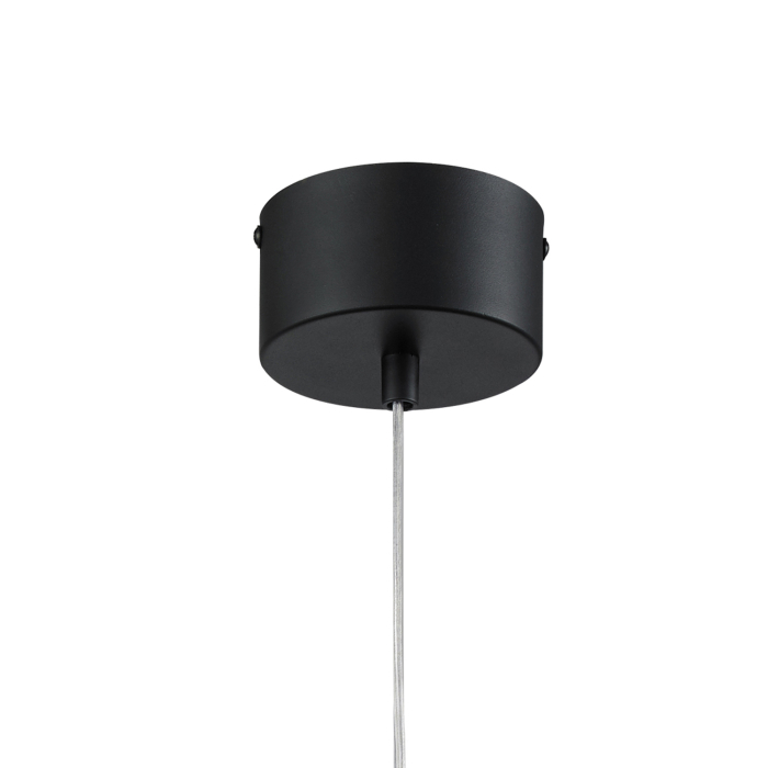 Step into Design Lampa wisząca ASTA-3 LED czarna 78 cm