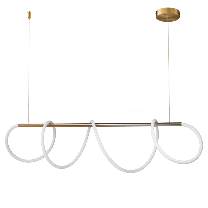 Step into Design Lampa wisząca FANTASIA LED złota 120 cm