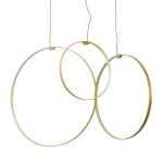 Step into Design Lampa wisząca ACIRCULO led złota 74 cm