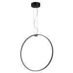 Step into Design Lampa wisząca ACIRCULO led czarna 60 cm