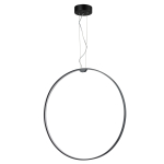 Step into Design Lampa wisząca ACIRCULO led czarna 74 cm