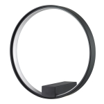 Step into Design Lampa ścienna ACIRCULO LED czarna 30 cm