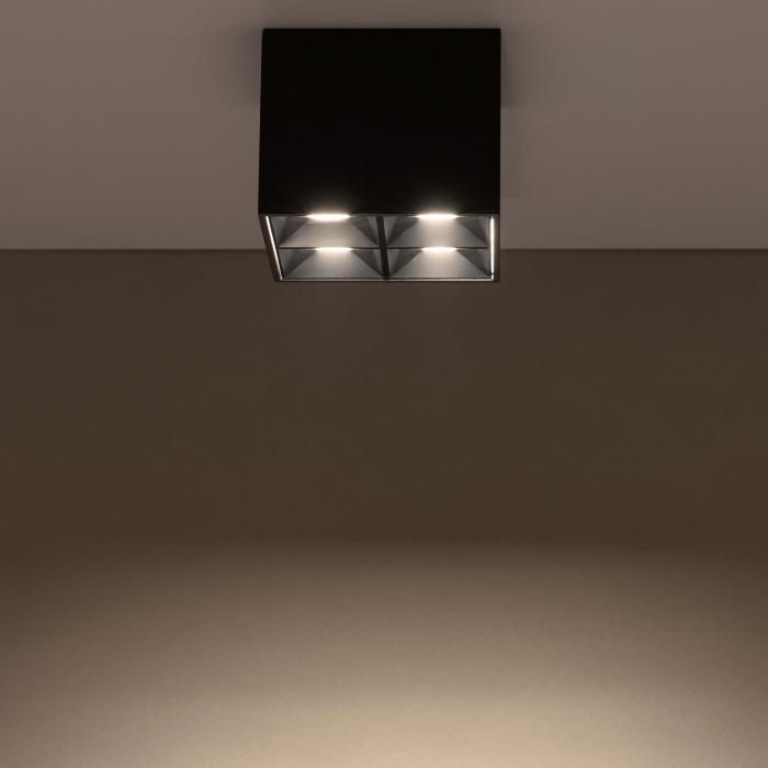 Nowodvorski MIDI LED Spot Natynkowa Max moc 16W LED  Czarny 10054