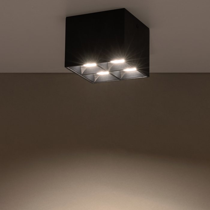 Nowodvorski MIDI LED Spot Natynkowa Max moc 16W LED  Czarny 10054