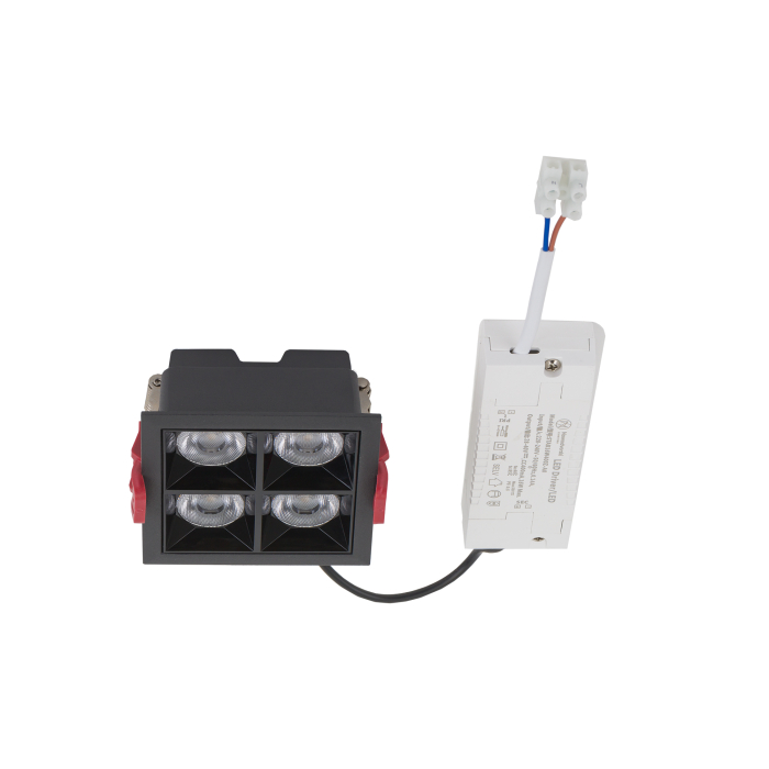 Nowodvorski MIDI LED RECESSED Spot Podtynkowa Max moc 16W LED  Czarny 10061