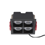 Nowodvorski MIDI LED RECESSED Spot Podtynkowa Max moc 16W LED  Czarny 10064