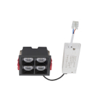 Nowodvorski MIDI LED RECESSED Spot Podtynkowa Max moc 16W LED  Czarny 10064