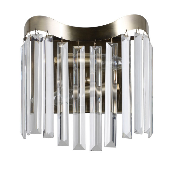 ITALUX Sabriga Kinkiet E14 2x40W Brązowy WL-44544-2