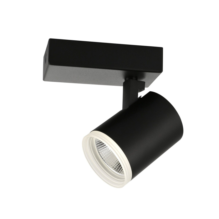 ITALUX Helvia Reflektor LED zintegrowany 5W 4000K 500lm Czarny SPL-31991-1B-BK