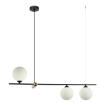 ITALUX Barletta Wisząca G9 3x25W Brązowy/Czarny PND-76540-3-BK