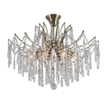 ITALUX Mallola Wisząca E14 8x40W Brązowy PND-56808-8