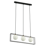 ITALUX Grosetta Wisząca G9 3x25W Czarny PND-53423-3-BK