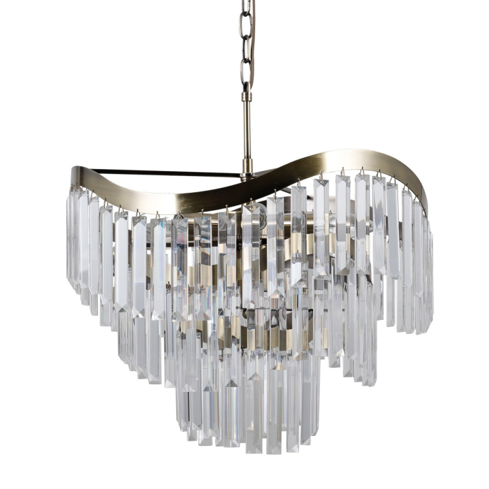 ITALUX Sabriga Wisząca E14 8x40W Brązowy PND-44544-8