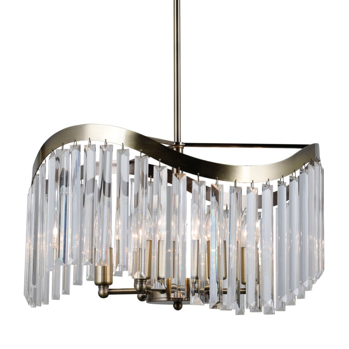 ITALUX Sabriga Wisząca E14 6x40W Brązowy PND-44544-6