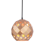 ITALUX Paulela Wisząca E27 1x40W Złoty PND-34221-1S-GD