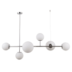 ITALUX Vailante Wisząca E27+E14 6x5W Chrom PND-31221-6B-CH
