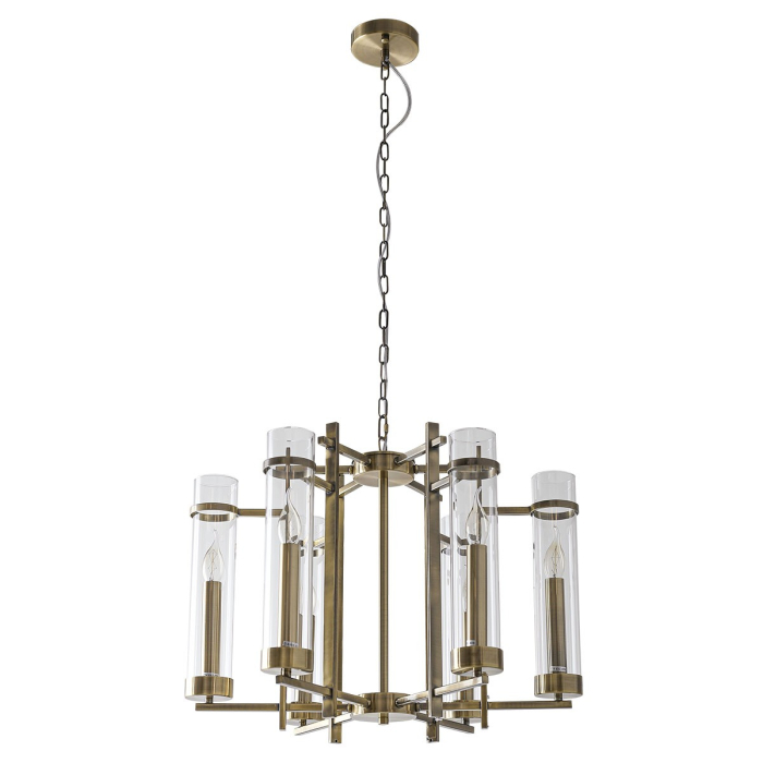ITALUX Aspen Wisząca E14 6x40W Brązowy PND-31186-6A-ABR