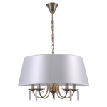 ITALUX Solana Wisząca E14 5x40W Brązowy PND-28366-5A