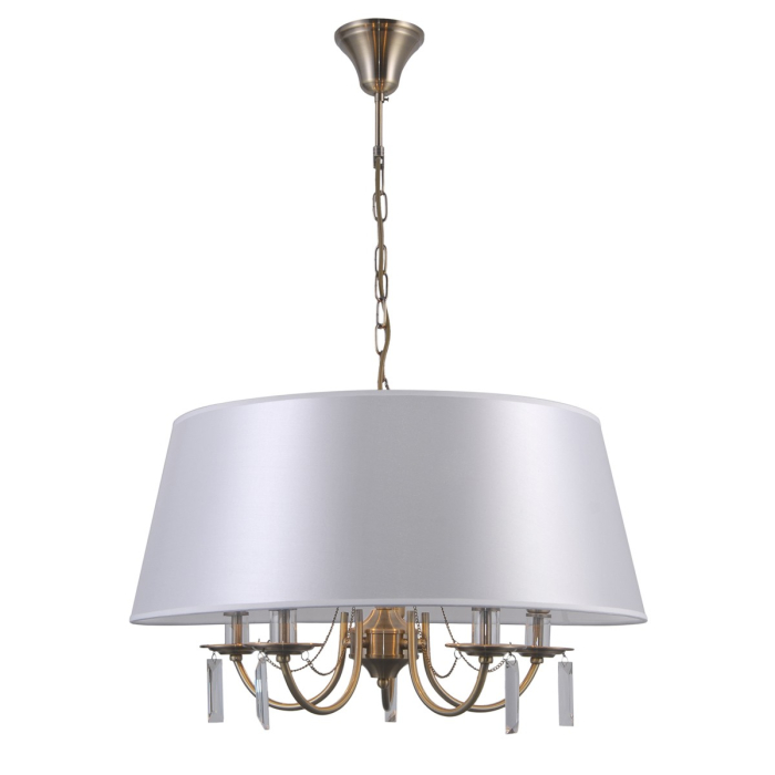 ITALUX Solana Wisząca E14 5x40W Brązowy PND-28366-5A