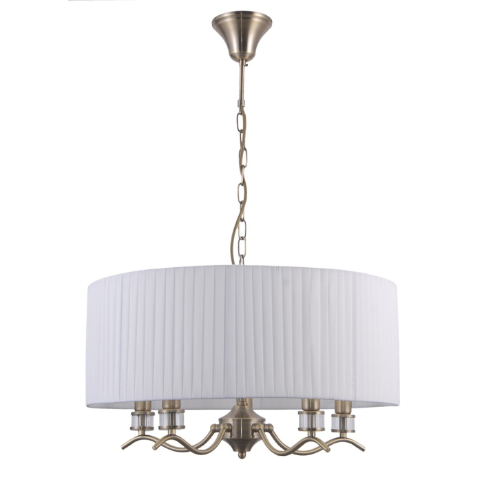 ITALUX Ferlena Wisząca E14 5x40W Brązowy PND-28343-5A